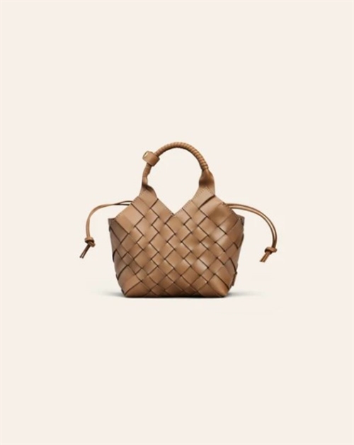 CALAJADE MISU MINI CROSSBODY BAG SOFT TOFFEE GOLD